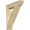Ekena Millwork Traditional Slat Rough Sawn Outlooker, Douglas Fir, 8"W x 32"D x 36"H OUT08X32X36TRA06RDF - alternate 1